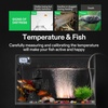 image:imageVIVOSUN 4Pack LCD Digital Aquarium Thermometer Fish Tank Water Terrarium Temperature with Suction Cup for Turtle2 packs