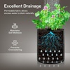 image:imageVIVOSUN 5Pack 1 Gallon Grow Bags Fabric Pots with SelfAdhesion Sides for Transplanting1 gallon