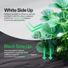 image:imageVIVOSUN Black and White Panda Film 10 x 10 55 Mil Poly Film Blackout Tarp for Warm House1050FT Pack of 2