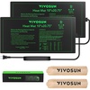 image:imageVIVOSUN 2 Pack Durable Waterproof Seedling Heat Mat 10 x 2075 UL amp METCertified Warm Hydroponic Heating Pad for Germination Indoor Gardening Greenhouse10 x 2075  2pack