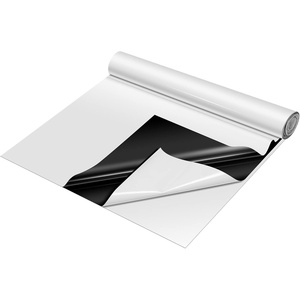 image:imageVIVOSUN Black and White Panda Film 10 x 10 55 Mil Poly Film Blackout Tarp for Warm House1010FT