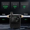 image:imageVIVOSUN 1HP Water Transfer Pump 2700GPH Cast Iron Casing Water Transfer Utility Pump with ONOFF Switch Hose Adapters Brass Connectors and Suction Strainer for Pools Ponds Aquariums Black1HP2700GPH