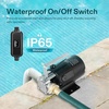 image:imageVIVOSUN 1HP Water Transfer Pump 2700GPH Cast Iron Casing Water Transfer Utility Pump with ONOFF Switch Hose Adapters Brass Connectors and Suction Strainer for Pools Ponds Aquariums Black110HP330 GPH with Switch