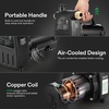 image:imageVIVOSUN 1HP Water Transfer Pump 2700GPH Cast Iron Casing Water Transfer Utility Pump with ONOFF Switch Hose Adapters Brass Connectors and Suction Strainer for Pools Ponds Aquariums Black1HP2700GPH