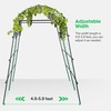image:imageVIVOSUN 7Ft Arch Trellis for Climbing Plants 7 x 6 x 7ft Tall Metal Tunnel Trellis Lightweight Metal Plant Support Archway with Nylon Netting for Climbing Vine Vegetables Fruits Flowers Black7 x 6 x 7Ft