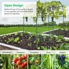 image:imageVIVOSUN 7Ft Arch Trellis for Climbing Plants 7 x 6 x 7ft Tall Metal Tunnel Trellis Lightweight Metal Plant Support Archway with Nylon Netting for Climbing Vine Vegetables Fruits Flowers Black7 x 6 x 7Ft