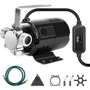 image:imageVIVOSUN 1HP Water Transfer Pump 2700GPH Cast Iron Casing Water Transfer Utility Pump with ONOFF Switch Hose Adapters Brass Connectors and Suction Strainer for Pools Ponds Aquariums Black110HP330 GPH with Switch