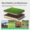 image:imageVIVOSUN 3 Depth Ground Grid 65 x 17 ft HighDensity HDPE Geo Cell 1885 lb per sq ft Load Foldable amp Tensile Easy Installation with Gloves Ideal for Gardens Driveways Pathways Slopes3 inch depth 917ft