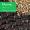 image:imageVIVOSUN 3 Depth Ground Grid 65 x 17 ft HighDensity HDPE Geo Cell 1885 lb per sq ft Load Foldable amp Tensile Easy Installation with Gloves Ideal for Gardens Driveways Pathways Slopes2 inch depth 6517ft