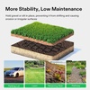image:imageVIVOSUN 3 Depth Ground Grid 65 x 17 ft HighDensity HDPE Geo Cell 1885 lb per sq ft Load Foldable amp Tensile Easy Installation with Gloves Ideal for Gardens Driveways Pathways Slopes2 inch depth 917ft