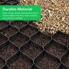 image:imageVIVOSUN 3 Depth Ground Grid 65 x 17 ft HighDensity HDPE Geo Cell 1885 lb per sq ft Load Foldable amp Tensile Easy Installation with Gloves Ideal for Gardens Driveways Pathways Slopes3 inch depth 917ft