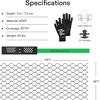 image:imageVIVOSUN 3 Depth Ground Grid 65 x 17 ft HighDensity HDPE Geo Cell 1885 lb per sq ft Load Foldable amp Tensile Easy Installation with Gloves Ideal for Gardens Driveways Pathways Slopes3 inch depth 917ft