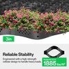 image:imageVIVOSUN 3 Depth Ground Grid 65 x 17 ft HighDensity HDPE Geo Cell 1885 lb per sq ft Load Foldable amp Tensile Easy Installation with Gloves Ideal for Gardens Driveways Pathways Slopes3 inch depth 6517ft