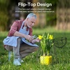 image:imageVIVOSUN Garden Cloches for Plants Rustproof Chicken Wire Cloches with FlipTop Design amp Integrated Folding Stakes Plants Protectors Keep Small Animals Out 6Pack