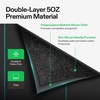 image:imageVIVOSUN Premium Weed Barrier Landscape Fabric Heavy Duty 3ftx100ft 5oz DoubleLayered Weed Control Mat with High Permeability Commercial Ground Cover Easy Set up amp Superior Weed Control6300FT
