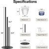 image:imageVIVOSUN Metal Plant Stand 6Tier Tall Vertical Planter Tower with SelfWatering Planters Modular Shelf for Indoor amp Outdoor Use