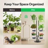image:imageVIVOSUN Metal Plant Stand 6Tier Tall Vertical Planter Tower with SelfWatering Planters Modular Shelf for Indoor amp Outdoor Use