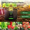 image:imageVIVOSUN 5Pack 5 Gallon Grow Bags Heavy Duty 300G Thickened Nonwoven Plant Fabric Pots with HandlesBlack