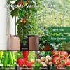 image:imageVIVOSUN 5Pack 5 Gallon Grow Bags Heavy Duty 300G Thickened Nonwoven Plant Fabric Pots with HandlesTan