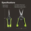 image:imageVIVOSUN 65 Inch Gardening Scissors Hand Pruner Pruning Shear with Straight Stainless Steel Blades Orange 1PackBlack Straight Blade