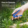 image:imageVIVOSUN 65 Inch Gardening Scissors Hand Pruner Pruning Shear with Straight Stainless Steel Blades Orange 1PackBlue Curved Blade
