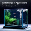 image:imageVIVOSUN 800GPH Submersible Pump3000LH 24W Ultra Quiet Water Fountain Pump with 10ft High Lift with 65ft Power Cord 3 Nozzles for Fish Tank Pond Aquarium Statuary Hydroponics Green