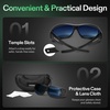 image:imageVIVOSUN Indoor Hydroponics Anti UVA and UVB Grow Room Glasses Goggles with Glasses Case BlueGrey