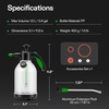 image:imageVIVOSUN Pump Sprayer Portable Water Spray Bottle for Spraying Plants Flowers Weeds and Cleaning Hand Pump with Side Filling Port Measuring Cup Adjustable Nozzles Pack of 250oz
