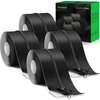 image:imageVIVOSUN 1Pack Self Adhesive Zipper Door for Debris Barriers 3In x 7Ft Peel amp Stick HeavyDuty amp DoubleSided Zipper for Tarp Greenhouse Indoor Outdoor Tent Black4 Pack