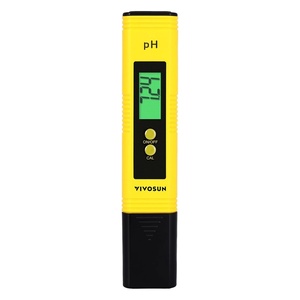 image:imageVIVOSUN Digital pH Meter 001pH High Accuracy Pen Type pH Tester for Hydroponics Household Drinking Pool and Aquarium Yellow UL CertifiedYellow
