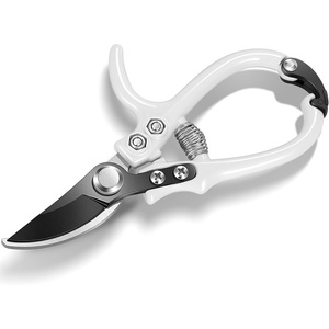 image:imageVIVOSUN Garden Shears Lightweight Plant Pruners for Gardening Bypass Pruning Shears for Cutting Flowers Trimming Branches Indoor Plant Shears Stylish QShaped Garden Tools for Women Men