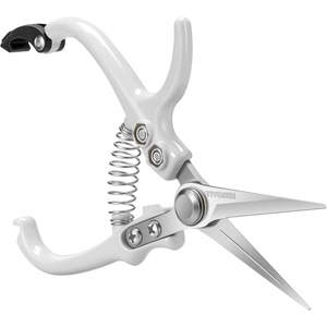 image:imageVIVOSUN Pruning Shears for Gardening Lightweight Plant Pruners for Gardening Garden Scissors for Cutting Flowers Trimming Branches Indoor Plant Scissors Stylish Garden Gifts for WomenQShaped Pruner