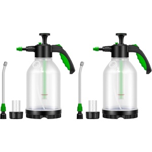 image:imageVIVOSUN Pump Sprayer Portable Water Spray Bottle for Spraying Plants Flowers Weeds and Cleaning Hand Pump with Side Filling Port Measuring Cup Adjustable Nozzles Pack of 270oz Pack of 2