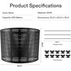 image:imageVIVOSUN 500 Gallon Outdoor Compost Bin Expandable Composter Easy to Setup amp Large Capacity for Backyard Lawn Black with Gloves300 Gallon Pack of 2