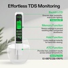 image:imageVIVOSUN Digital pH Meter 3in1 TDSECTemperature Meter 3in1 Soil MoisturepHLight Tester Combo for Home Garden and HydroponicsBlackWhiteGreen