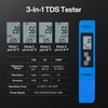 image:imageVIVOSUN Digital pH Meter 3in1 TDSECTemperature Meter 3in1 Soil MoisturepHLight Tester Combo for Home Garden and HydroponicsYellow  green  blue