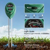 image:imageVIVOSUN Soil Tester 3in1 Plant Moisture Meter Light and PH Tester for Home Garden Lawn Farm Indoor and Outdoor Use Promote Plants Healthy GrowthSoil Tester