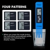 image:imageVIVOSUN TDS Tester 3in1 TDS EC amp Temperature Meter Ultrahigh Accuracy Digital Water Quality TDS Tester BlueBlue