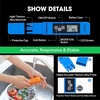 image:imageVIVOSUN TDS Tester 3in1 TDS EC amp Temperature Meter Ultrahigh Accuracy Digital Water Quality TDS Tester BlueBlue