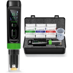 image:imageVIVOSUN Aerolab Digital pH Meter Kit 001 High Accuracy Waterproof pH Tester Pen with Replaceable Probe LCD Display Auto Temperature Compensation Calibration Powder for Hydroponics Gardening