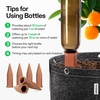 image:imageVIVOSUN 10Pcs SelfWatering Spikes 7 Inch Hexagonal Terracotta Watering Stakes AutoWater Device Planter Insert for Indoor amp Outdoor Potted Plants 10Pack6 Pack of 2