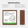image:imageVIVOSUN Coco Coir Brick 14lbs 100 Natural Organic Compressed Coconut Coir Fiber with Low EC PH Balance amp High Nutrition Coconut Fiber Substrate Coconut Soil for Plants 6Pack110 Pounds