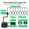 image:imageVIVOSUN Professional Automatic Drip Irrigation Kits 15W Output All in One Professional Grow Kit Includes Pump Timer and Regulator 8 Drip Emitters Garden Plant Watering System Indoor OutdoorSmart Drip Irrigation