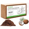 image:imageVIVOSUN Coco Coir Brick 14lbs 100 Natural Organic Compressed Coconut Coir Fiber with Low EC PH Balance amp High Nutrition Coconut Fiber Substrate Coconut Soil for Plants 6Pack14 Pounds