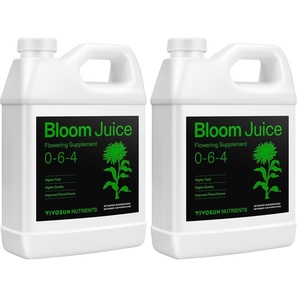 image:imageVIVOSUN Bloom Juice 064 Flowering Supplement Liquid Fertilizer for Flowering Stage Concentrated Plant Food for All Flowering Plants 32 Ounces1 Quart32 Ounce Pack of 2