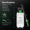 image:imageVIVOSUN 1 Gal4L Pump Sprayer Garden Water Sprayer for Plants Weeds amp Lawn Care with 3 Nozzles 50 Long Hose amp Pressure Relief Valve16 gal