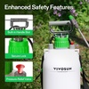 image:imageVIVOSUN 1 Gal4L Pump Sprayer Garden Water Sprayer for Plants Weeds amp Lawn Care with 3 Nozzles 50 Long Hose amp Pressure Relief Valve18 gal
