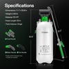 image:imageVIVOSUN 1 Gal4L Pump Sprayer Garden Water Sprayer for Plants Weeds amp Lawn Care with 3 Nozzles 50 Long Hose amp Pressure Relief Valve18 gal