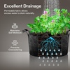 image:imageVIVOSUN 1 Pack 50 Gallon Grow Bag Fabric Pot with Handles for Growing Vegtables and Plants100 Gallon