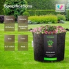 image:imageVIVOSUN 1 Pack 50 Gallon Grow Bag Fabric Pot with Handles for Growing Vegtables and Plants45 Gallon